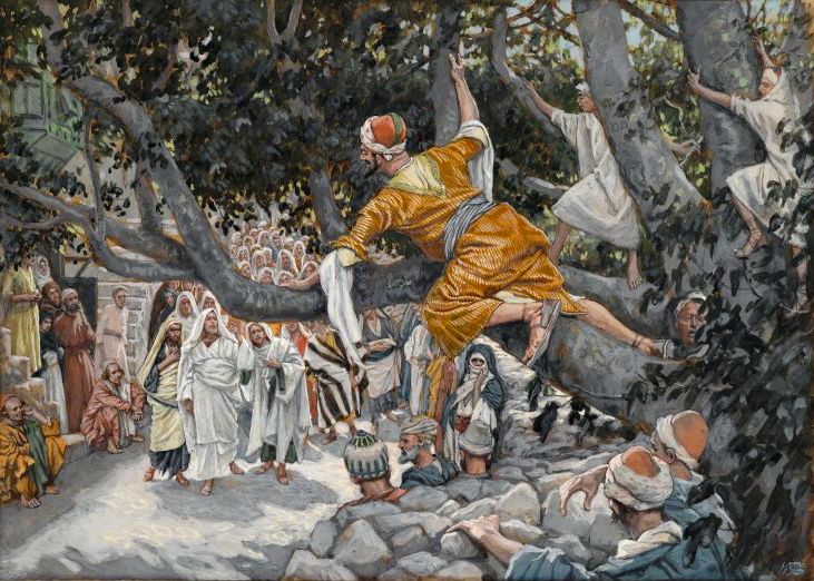 Brooklyn_Museum_-_Zacchaeus_in_the_Sycamore_Awaiting_the_Passage_of_Jesus_(Zachée_sur_le_sycomore_attendant_le_passage_de_Jésus)_-_James_Tissot